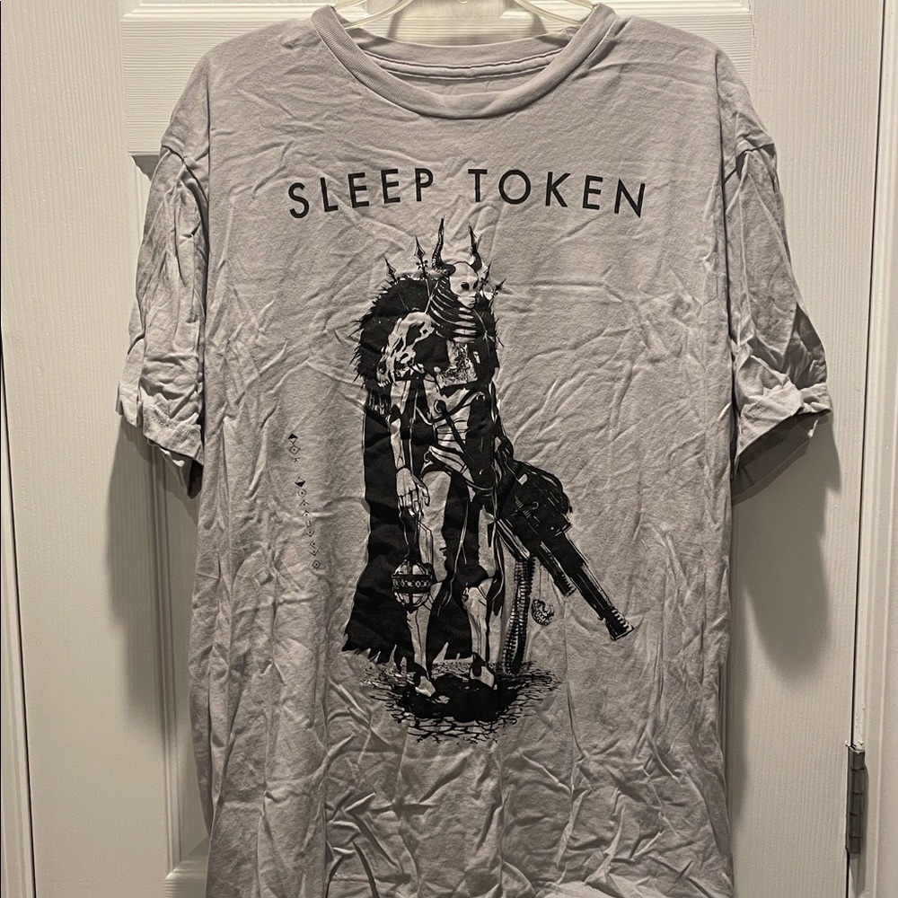 Sleep Token Gray Graphic Tee